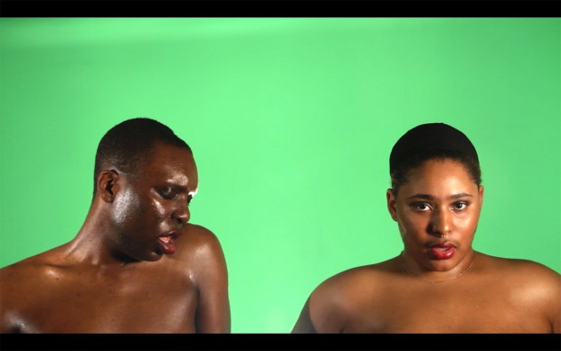 Amina Ross and Jory Drew, still from Pre-Formed Partners (video)